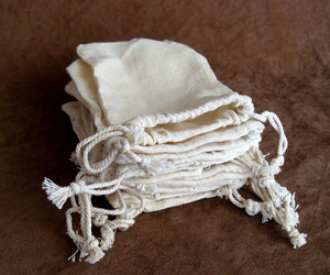 Unbleached Muslin Tea Bag - 5 Pack